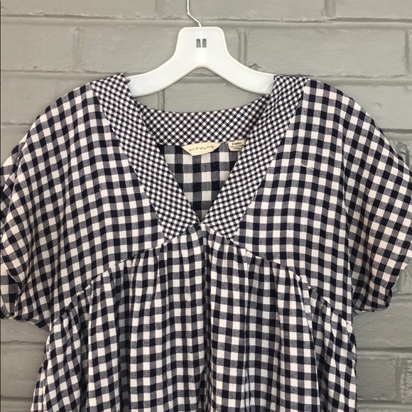 Anthropologie Checkered Dress - Picture 2 of 2